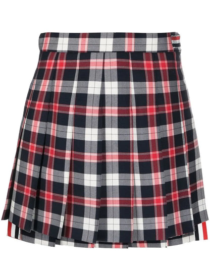 School Uniform Twill Mini Skirt