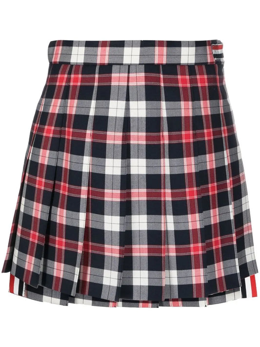 School Uniform Twill Mini Skirt