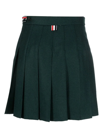 Pleated Mini Skirt