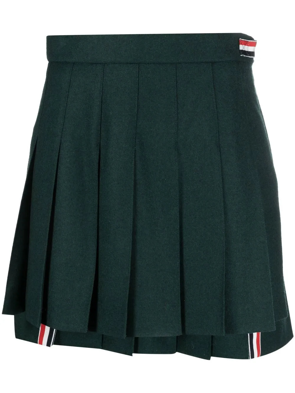 Pleated Mini Skirt