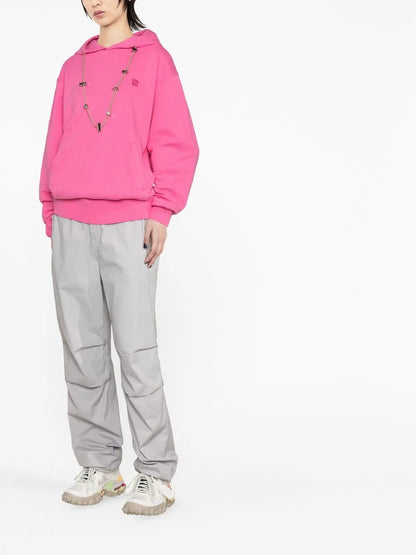 Toggle-Detail Cotton Hoodie