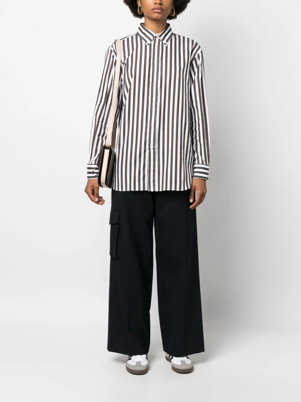 Long-Sleeve Striped Shirt