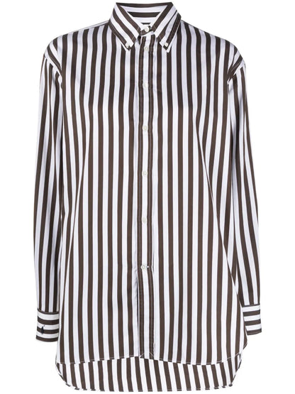 Long-Sleeve Striped Shirt