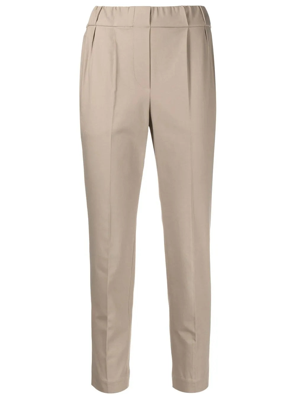 Cropped Tapered Trousers
