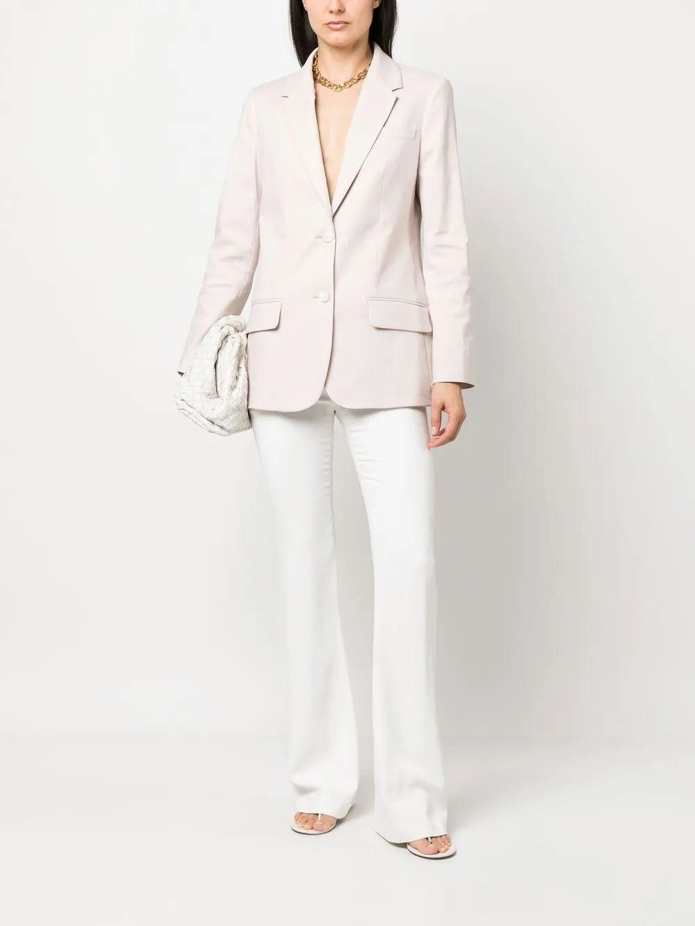 Single-Breasted Button Blazer