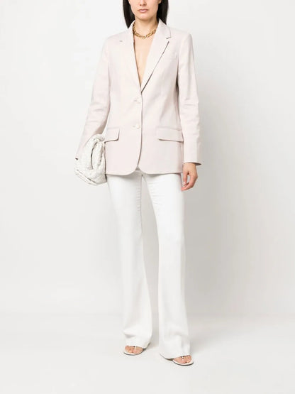 Single-Breasted Button Blazer