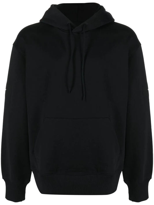 Drop-Shoulder Drawstring Hoodie