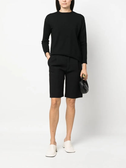 Long-Sleeve Knitted Jumper
