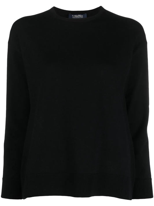 Long-Sleeve Knitted Jumper