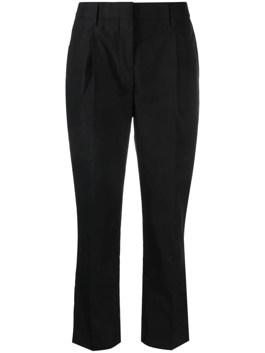 Cropped Tailored Trousers
