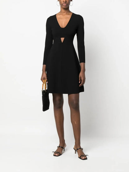 Cut-Out Mini Dress