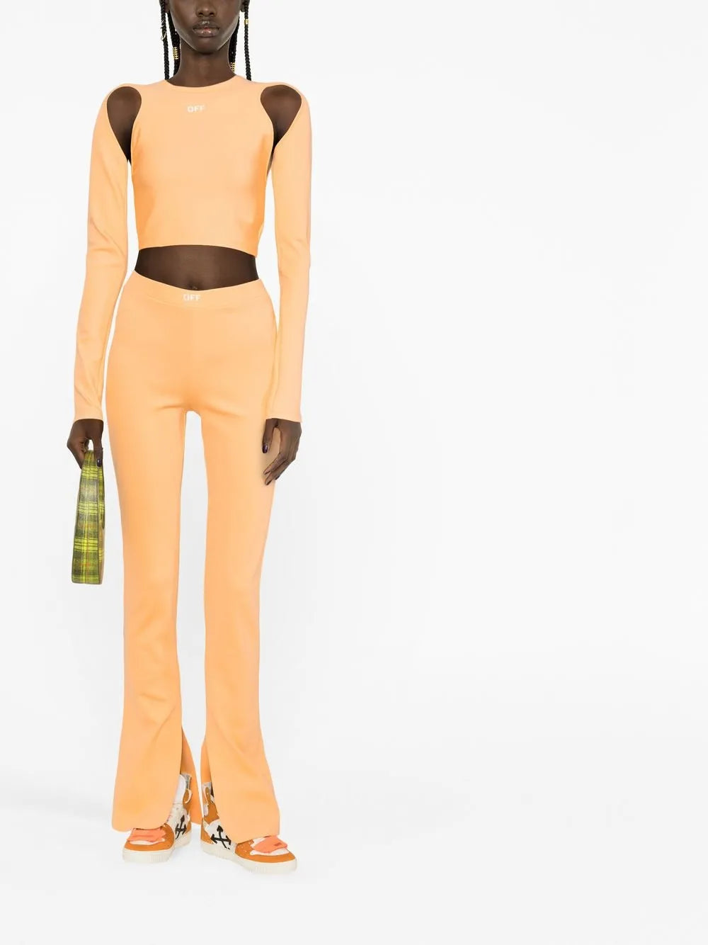 Sleek Flared Trousers