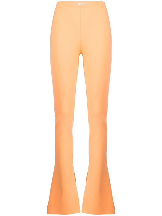 Sleek Flared Trousers