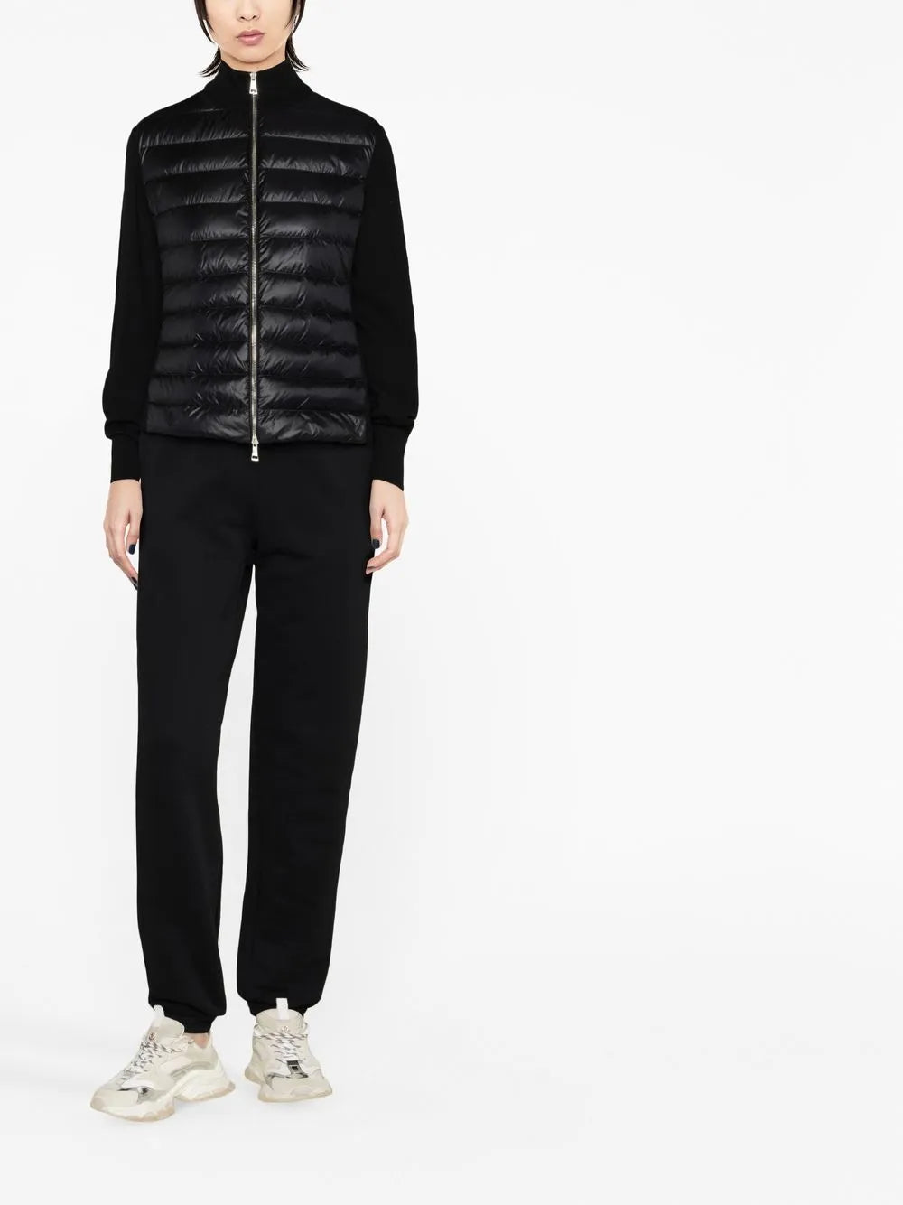 Quilted Padded Cardigan