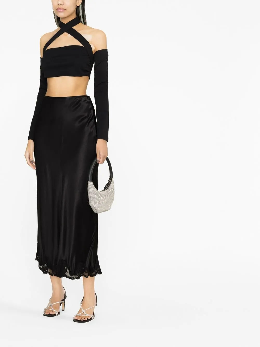 Cross-Strap Cut-Out Top