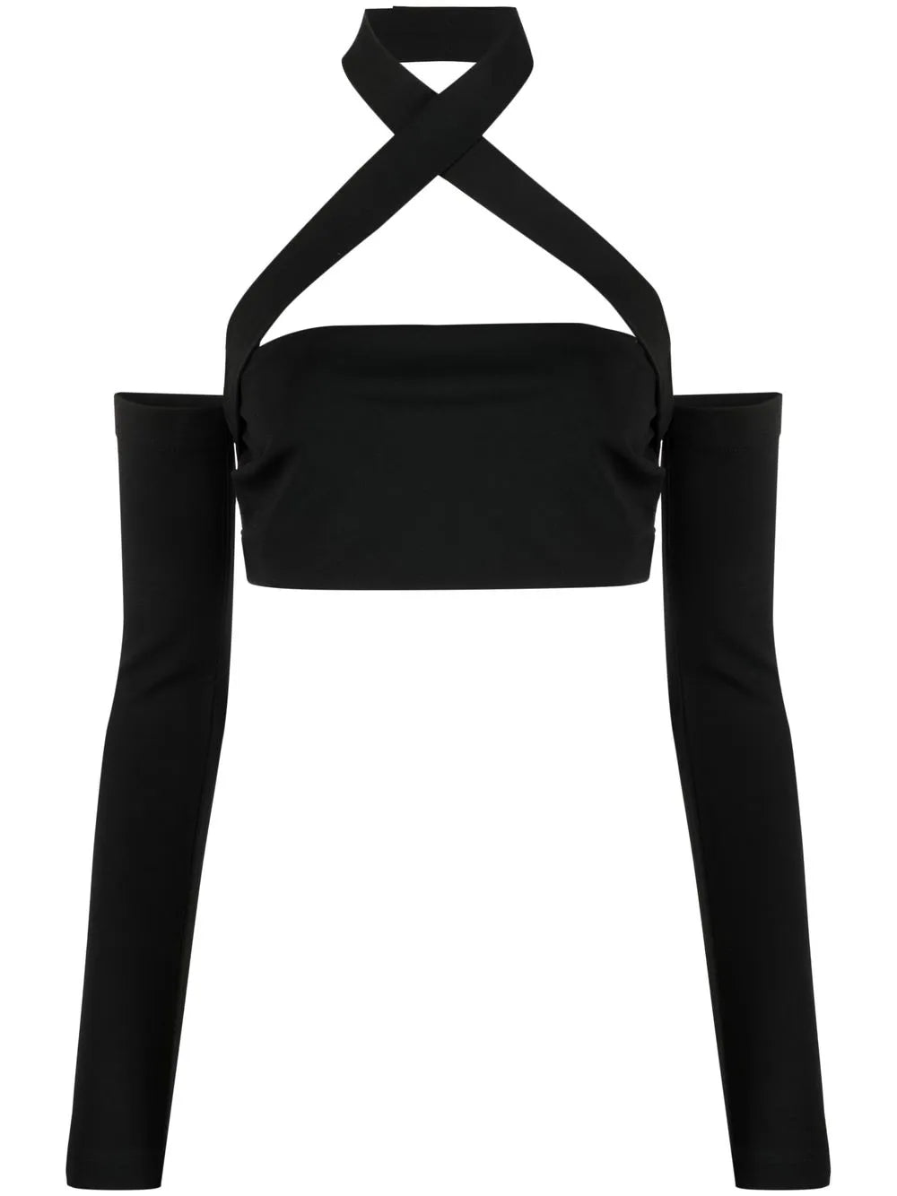 Cross-Strap Cut-Out Top