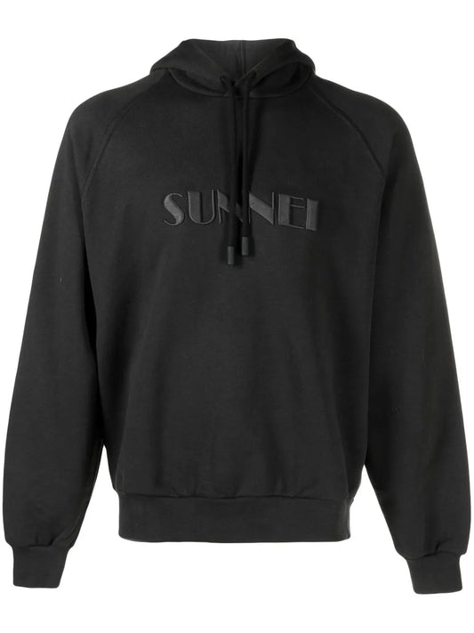 Logo-Embroidered Cotton Hoodie
