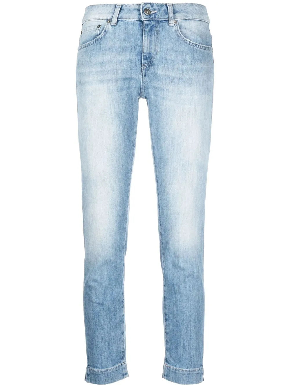 Straight-Leg Cropped Jeans