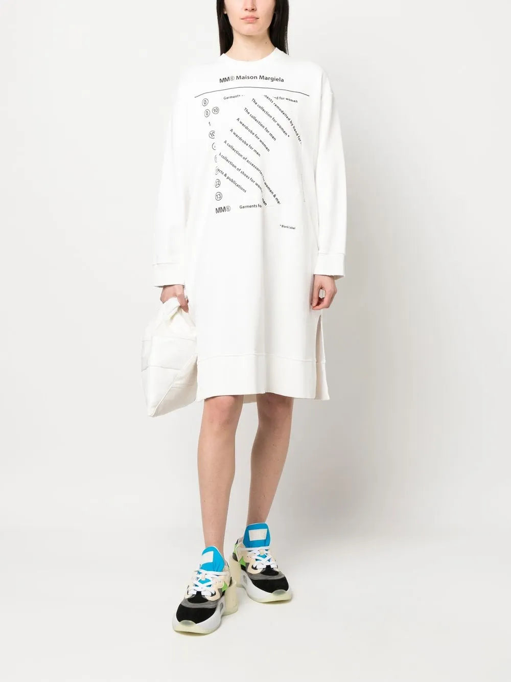 Logo Print Sweatshirt Dress