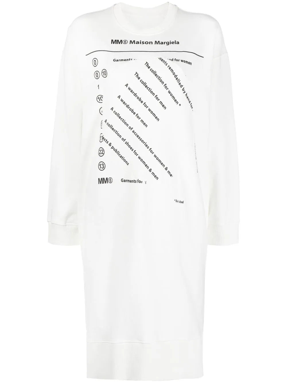 Logo Print Sweatshirt Dress