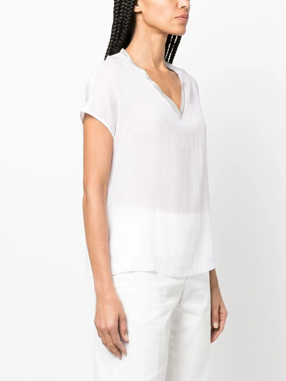 V-Neck Short-Sleeve T-Shirt