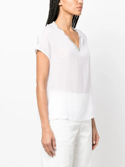 V-Neck Short-Sleeve T-Shirt