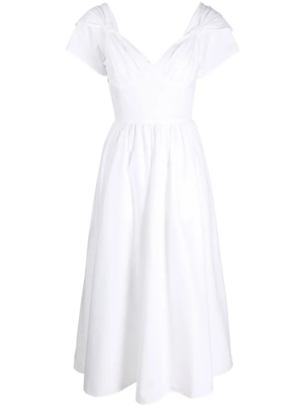 Flared Mid-Length Dress