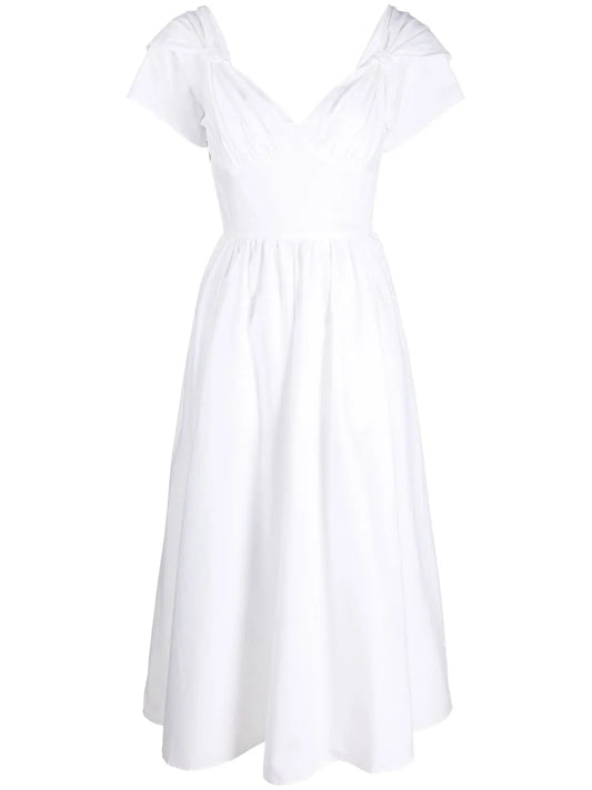 Flared Mid-Length Dress