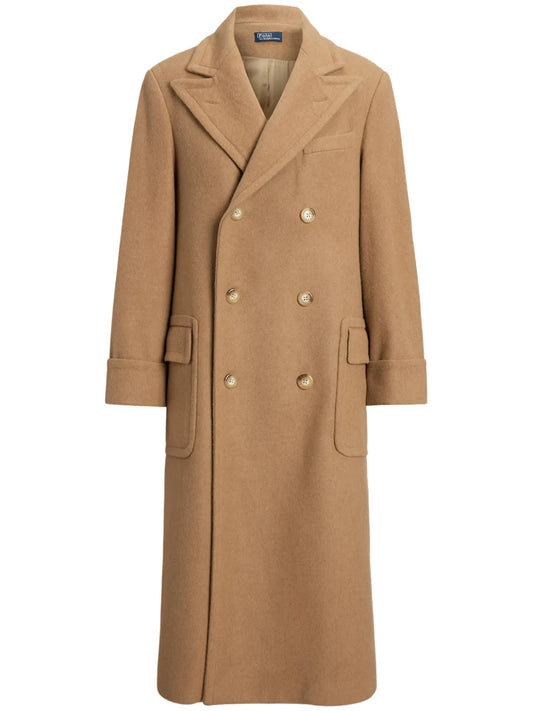 Double-Breasted Wool Coat