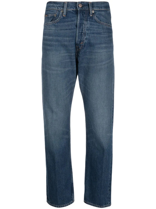 3X1 Rigid High-Waist Cropped Jeans
