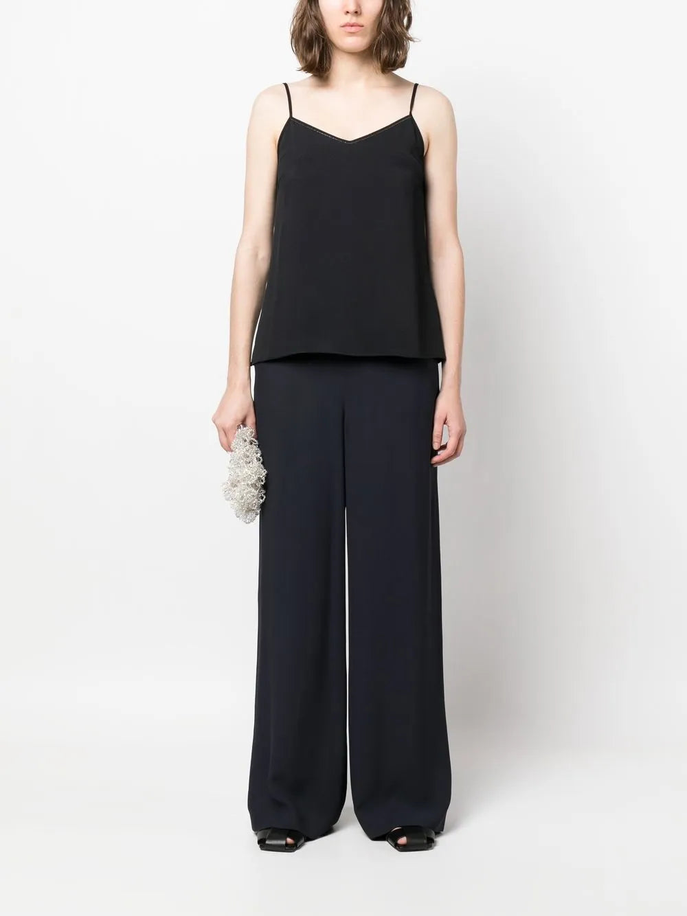 V-Neck Sleeveless Top