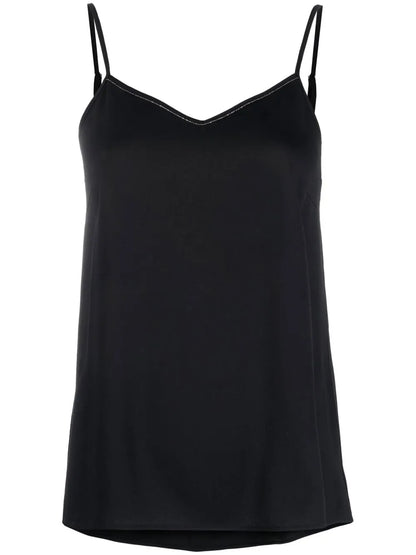 V-Neck Sleeveless Top