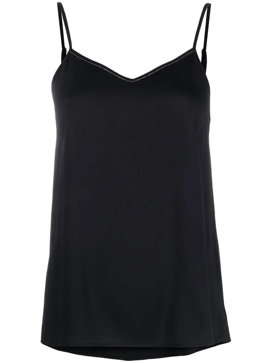 V-Neck Sleeveless Top