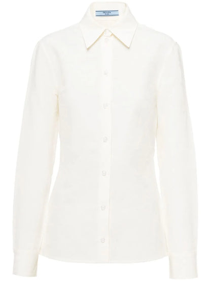 Paper-Based Button-Up Shirt
