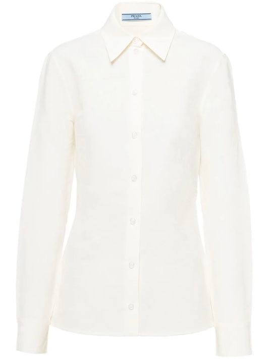 Paper-Based Button-Up Shirt