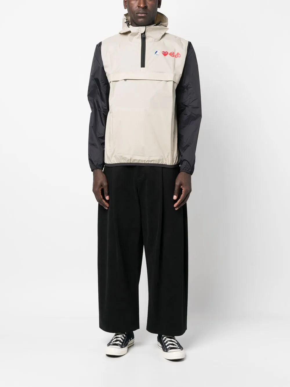 Hooded Pullover Jacket