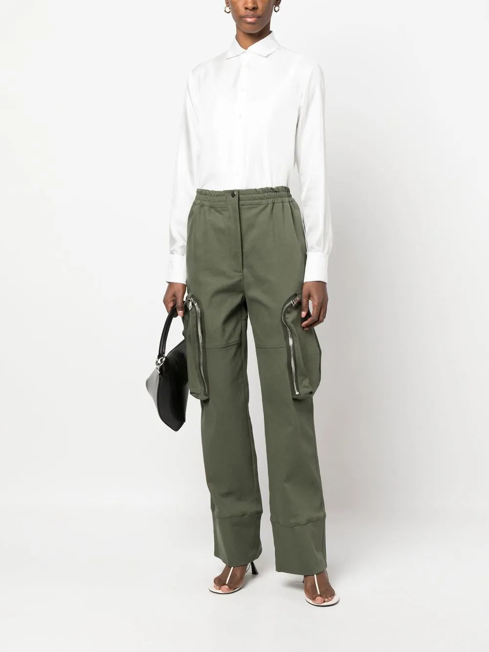 Cargo Straight Trousers