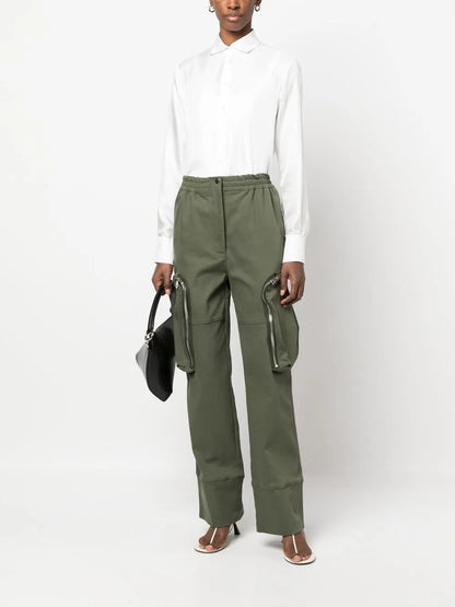 Cargo Straight Trousers