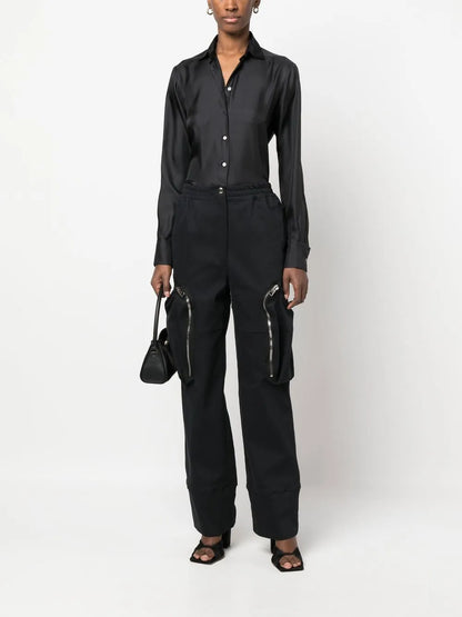 Cargo Straight Trousers