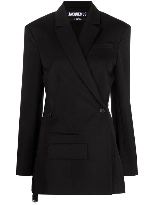 La Veste Tibau Double-Breasted Blazer