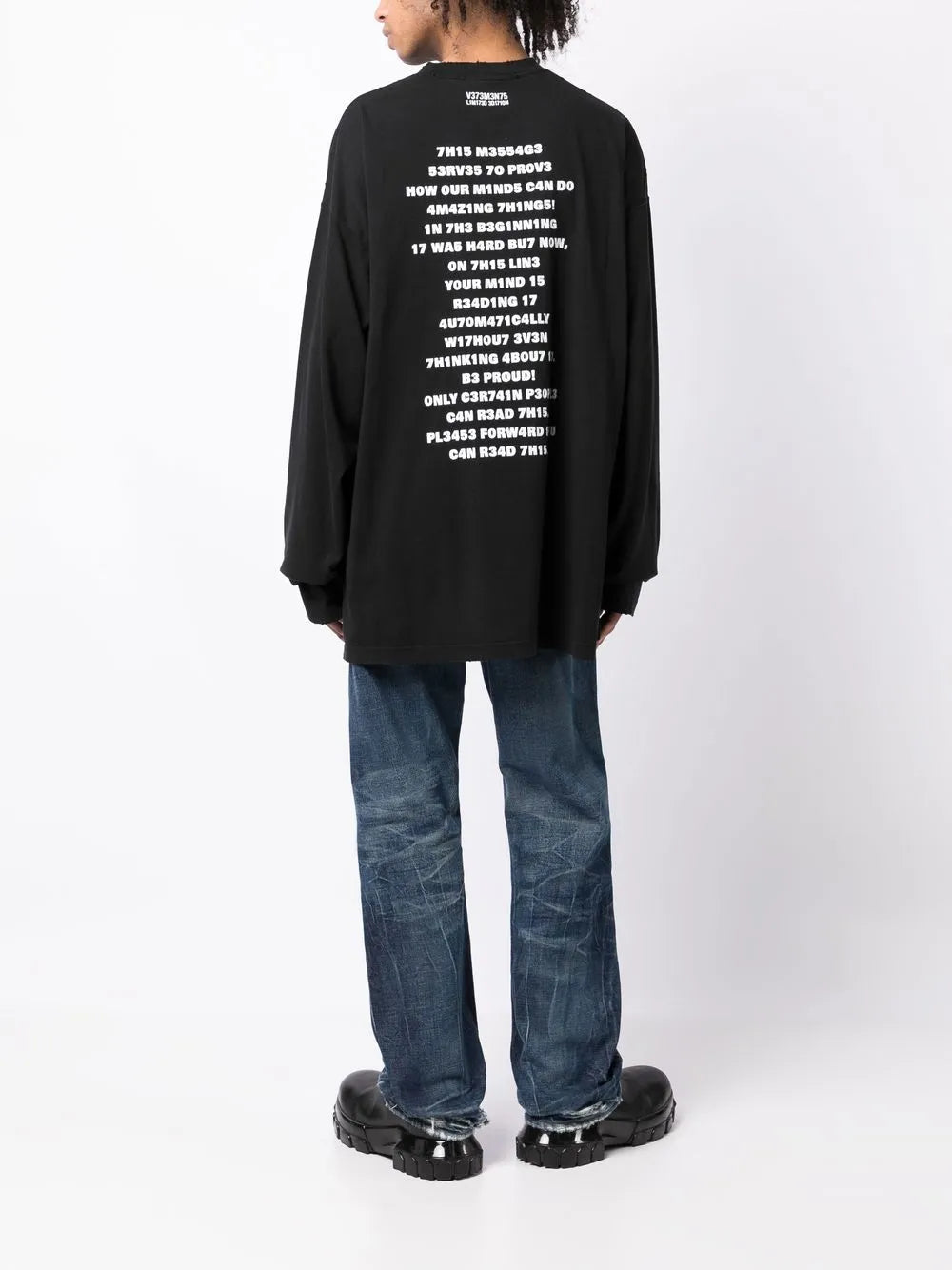 Long-Sleeve Cotton T-Shirt