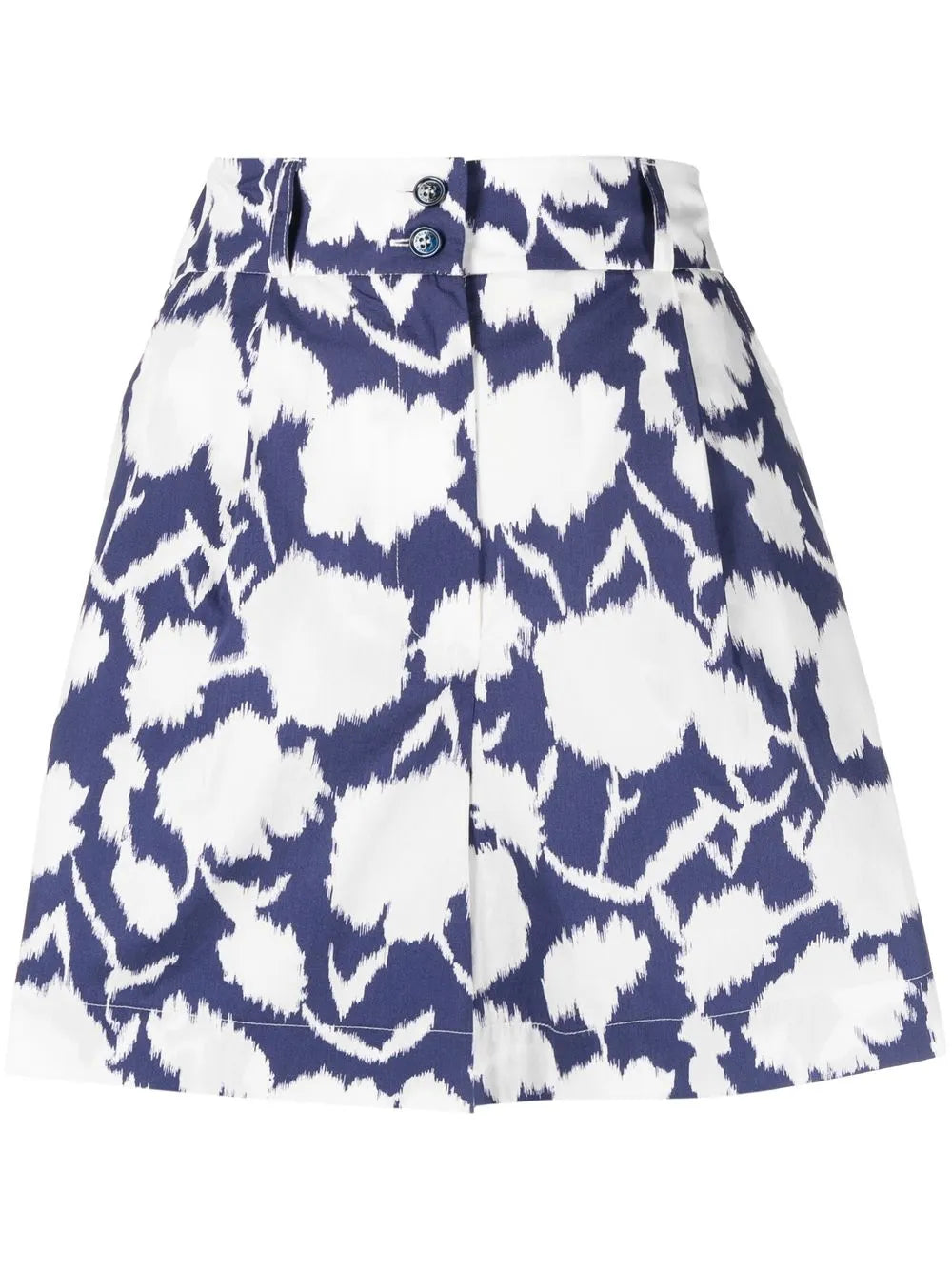 Graphic-Print Cotton Shorts
