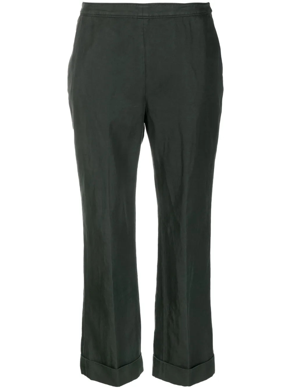 Cropped Flared Trousers