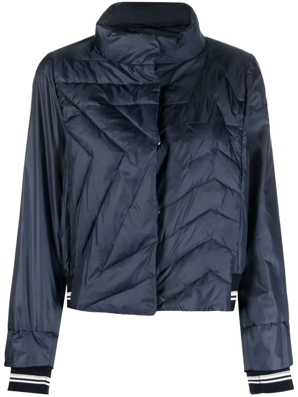 Star-Motif Quilted Jacket