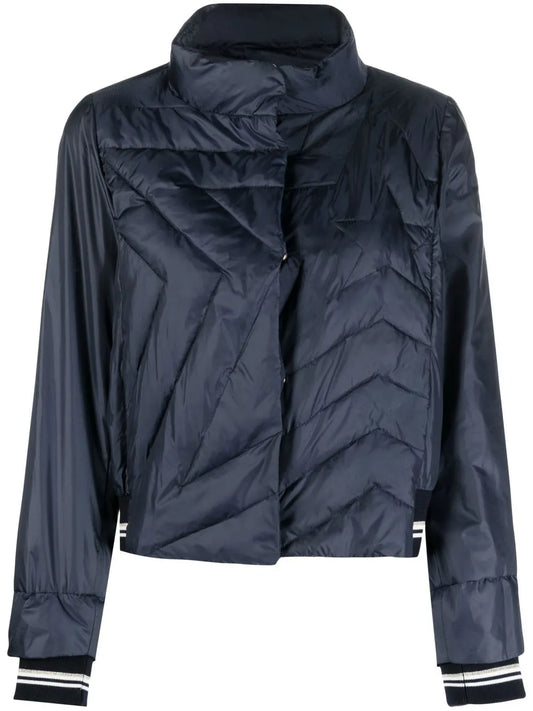Star-Motif Quilted Jacket