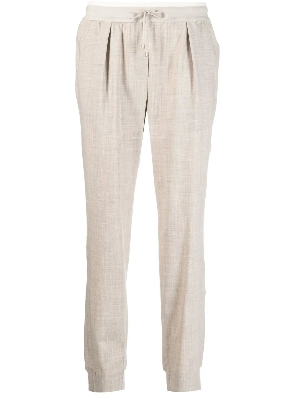 Virgin Wool-Blend Track Pants