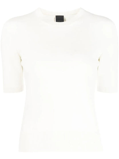 Short-Sleeved Knitted Top