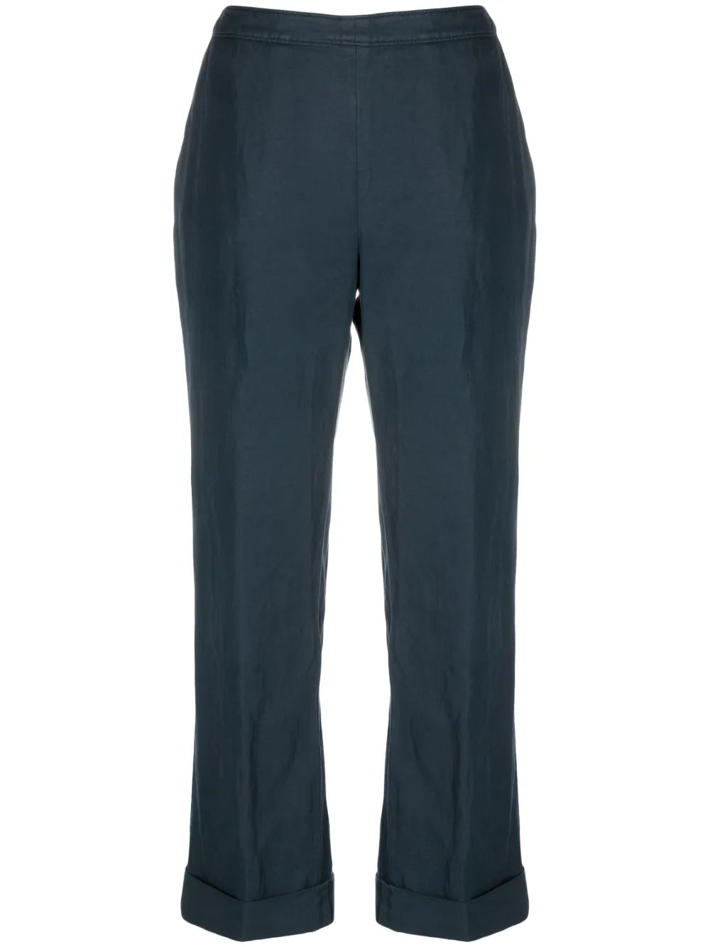 Cropped Flared Trousers
