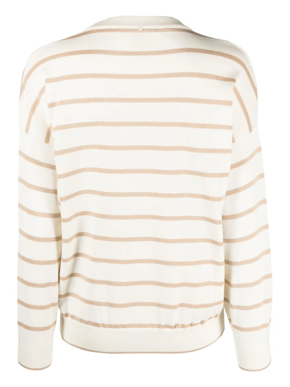 Striped Fine-Knit Jumper