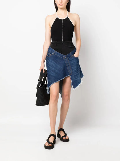 Halterneck Knitted Top